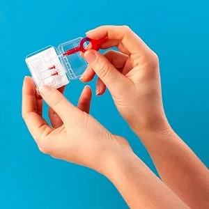 Curaprox Prime CPS 011 Green - Premium Interdental Brushes - Interdental Flosser - 25 Brushes & 25 Small Handles - Interdental Flossers Pack - curaprox interdental brushes click system