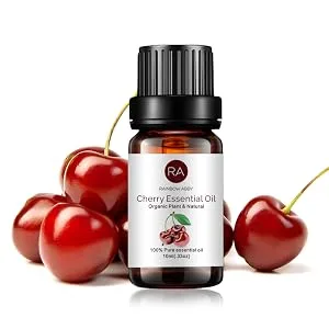 Fruit Essential Oil Top 11 Set - Strawberry Coconut Raspberry Mango White Musk Apple Freesia Lime Cherry Passion Watermelon 11-pack - Cherry