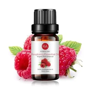 Fruit Essential Oil Top 11 Set - Strawberry Coconut Raspberry Mango White Musk Apple Freesia Lime Cherry Passion Watermelon 11-pack - Raspberry