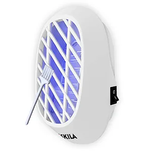 2 Packs Bug Zapper - Electronic Insect Killer - Electric Mosquito Killer Lamp - Eliminates Flying Pests Indoor with Night Light - Gnat Trap - product information 5