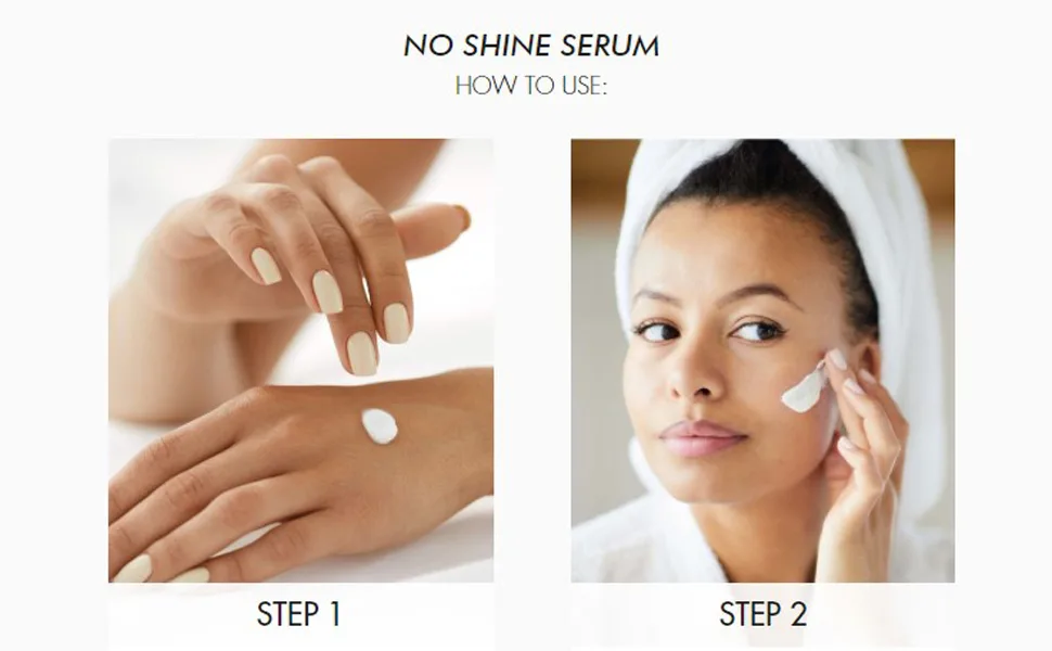 Crystal Clear No Shine Serum 1 x 50ml - no shine serum