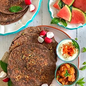 B&B Organics Finger Millet (Ragi) (500 g / 1.1 pound) (Indian Millet | Gluten free | Whole grain | USDA Certified) - product information 7
