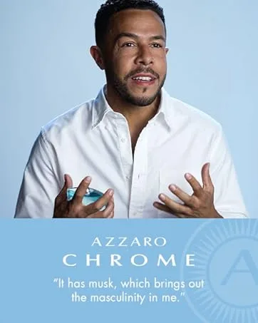 Azzaro Chrome - Men's Cologne - Eau de Toilette & Eau de Parfum - Frangrances for Men Eau de Parfum 3.4 Fl Oz (Pack of 1) - azzaro men fragrance cologne
