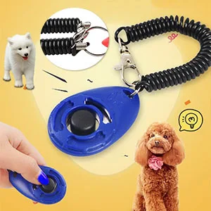pengxiaomei 4 Pcs Dog Training Clicker Pet Training Clickers Set with Wrist Strap for Train Dog Cat Bird or Other Pets - product information 3