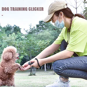 pengxiaomei 4 Pcs Dog Training Clicker Pet Training Clickers Set with Wrist Strap for Train Dog Cat Bird or Other Pets - product information 4