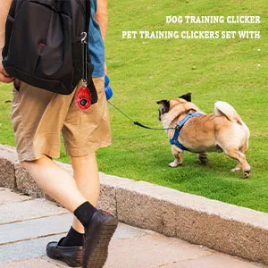 pengxiaomei 4 Pcs Dog Training Clicker Pet Training Clickers Set with Wrist Strap for Train Dog Cat Bird or Other Pets - product information 7