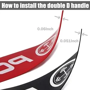 POWER GUIDANCE Floss Bands(2 Pack) - Compression Bands - Mobility & Recovery Bands - for Improving Movement Warming Muscles Increasing Circulation & Reducing Soreness #1 Black and Red Combo - product information 2