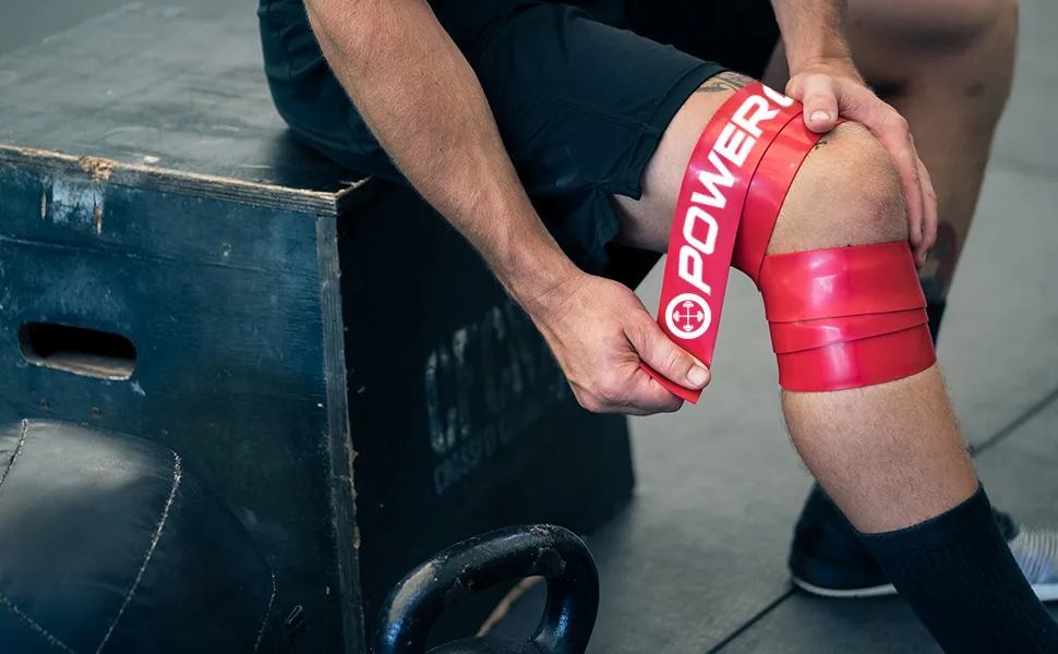 POWER GUIDANCE Floss Bands(2 Pack) - Compression Bands - Mobility & Recovery Bands - for Improving Movement Warming Muscles Increasing Circulation & Reducing Soreness #1 Black and Red Combo - product information 7