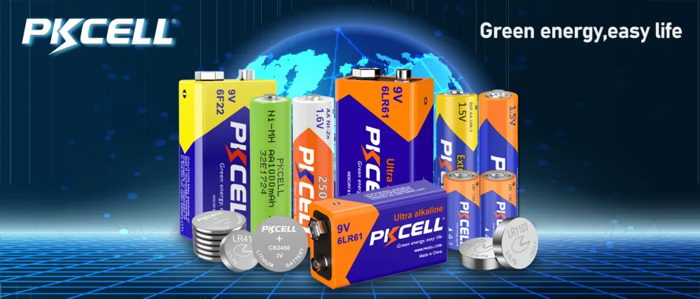 PKCELL AA Batteries LR6 Battery 12-Count 1.5V Double A Alkaline Battery for String Light Decor Toys Keyboards Remote Controls - PKCELL Batteries