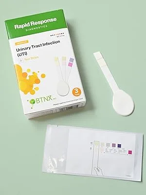 BTNX Rapid Response Urinary Tract Infection (UTI) Test Strips with Handles - Rapid Home Self Testing Kit - Accurate Results in 1-2 Minutes Easy to Use (9 Pack) - UTI lifestyle image