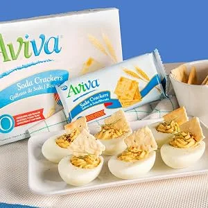 Aviva Soda Crackers 27.5 oz. - Aviva Original Soda Crackers