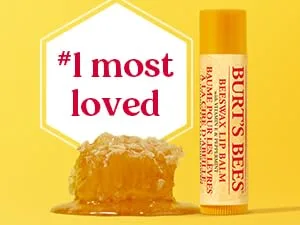 Burt's Bees Moisturizing Lip Balm for Dry Chapped Lips 100% Natural Origin Original Beeswax with Vitamin E & Peppermint Oil 3 Tubes Value Pack - #1 most loved lip balm
