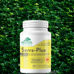 Provitas Serra-Plus Forte - Advanced Pain & Inflammation Relief with Maximum Potency Serrapeptase - 30 Capsules 30 count (Pack of 1) - product information 14