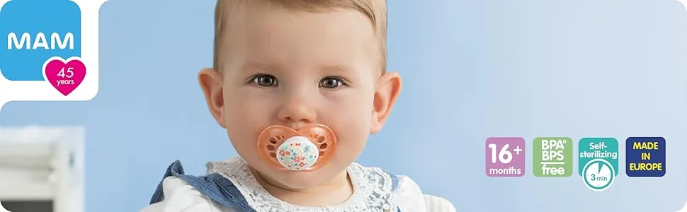 Original Pacifier (2 pack) 16+ Months Boy Boy Animal Print - pacifier mam maam 16 plus months air newborn sensitive skin friendly