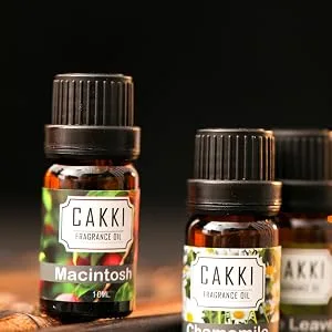 Autumn Essential Oils for Diffusers for Home, CAKKI Fragrance Oils Set, 6 Fall Scents, Natural Aromatherapy Oils, for Candles Making, for Soaps Making, for Humidifiers, 6x10 ml - Autumn A+3