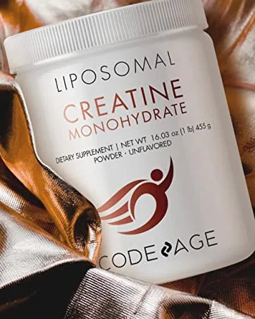 Codeage Multi Collagen Protein Capsules Type I II III V X Grass Fed & Hydrolyzed Collagen Pills Supplement All in One Collagen Bone Broth Amla Berry Source of Vitamin C Non-GMO 90 Count - Codeage Liposomal Creatine Modern Formula Liposomal Advance Technology Supplement