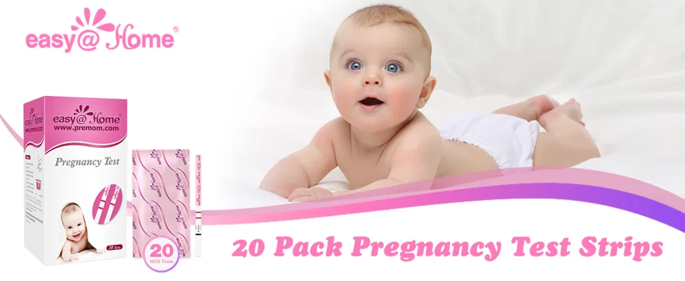 Easy Home Pregnancy Test Strips: 20 Pack Early Detection Pregnancy Tests - Highly Sensitive hCG Urine Tests Bulk for Home Use | Accurate Fertility Tests Kit 20 Count (Pack of 1) - pregnancy tests