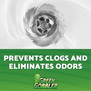 Green Gobbler Fresh Scent Drain Cleaner & Deodorizer Sticks- Prevents Sink & Shower Drain Clogs Prevents Odors Septic-Safe - 8 Count (2 PACK) - benefits