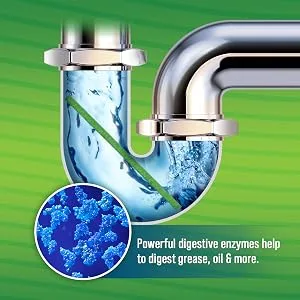 Green Gobbler Fresh Scent Drain Cleaner & Deodorizer Sticks- Prevents Sink & Shower Drain Clogs Prevents Odors Septic-Safe - 8 Count (2 PACK) - hwo to use