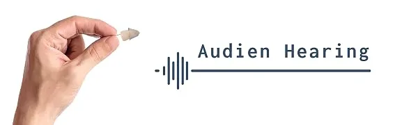 Audien ATOM PRO Wireless Rechargeable Hearing Amplifier to Aid and Assist Hearing, Premium Comfort Design and Nearly Invisible - atom pro