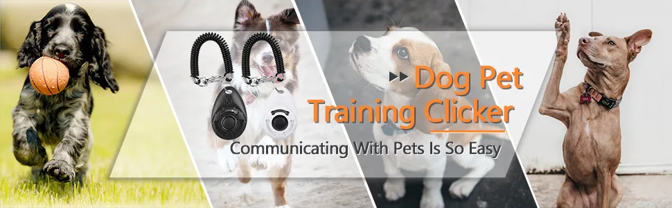 Dogs Clicker 2 Pcs Diyife Clickers for Dog Training with Wrist Strap Clicker Training for Dog Puppy Cat 2 pack Black&white - product information 12
