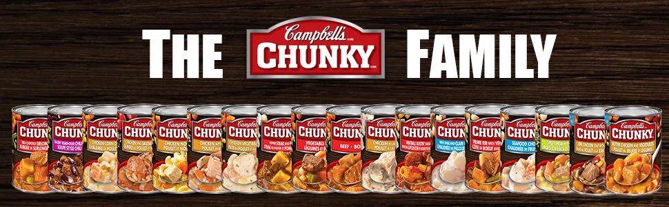 Campbell's Chunky Chili Homestyle 425gm 12-Count - Chunky