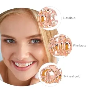 Didiseaon Mouth Guard 2 Pcs Scorpion Single Braces Jewelry for Rapper Vampire Fangs Caps Trendy - product information 2