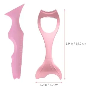 2pcs Eyeliner Lash Curler False Lash Mascara Eyeliner Applicator Eyeliner Shield Applicator Guard - product information 1