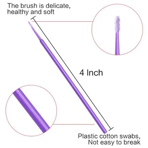 800Pcs Disposable Micro Brushes Applicator Fine Micro Applicator Brushes Microswabs Long-tip Microbrush Applicators for Eyelash Extensions Eye Dental Personal Care (8 Colors) - Multipurpose Dental Swabs Disposable Micro Applicator Brush Mascara Brush for Dental Care