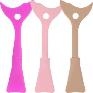 DRESSOOS 3pcs eyeliner eyeshadow baffle lash supplies eyeliner helper lash shield applicator tool protection - product information 2