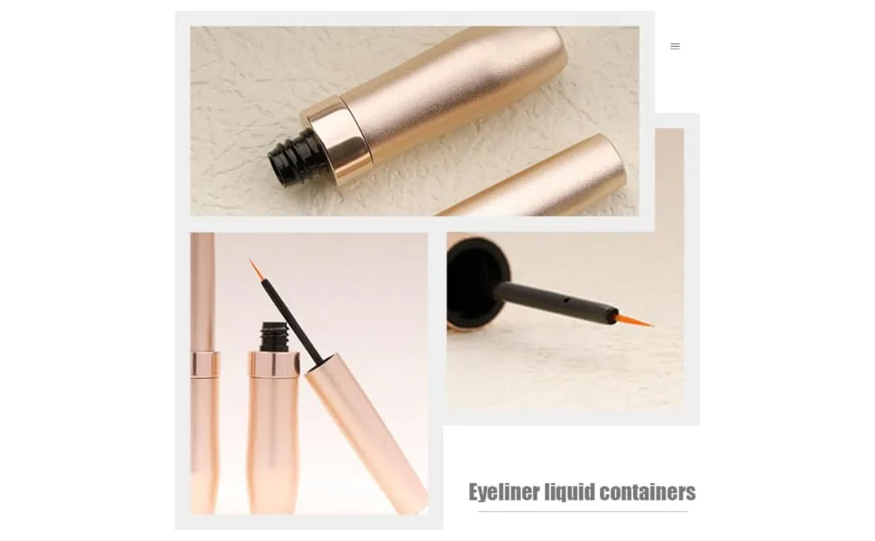 DRESSOOS 2pcs eyelash growth liquid bottle lash containers 5ml eyelash container Empty Mascara Dispensers - product information 6
