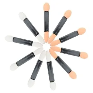 DRESSOOS 50pcs Make up Applicators for Face Cosmetic Eyeshadow Tool Eye Shadow Applicator Makeup Brush Mix - product information 2