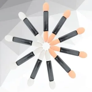 DRESSOOS 50pcs Make up Applicators for Face Cosmetic Eyeshadow Tool Eye Shadow Applicator Makeup Brush Mix - product information 4