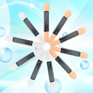 DRESSOOS 50pcs Make up Applicators for Face Cosmetic Eyeshadow Tool Eye Shadow Applicator Makeup Brush Mix - product information 5