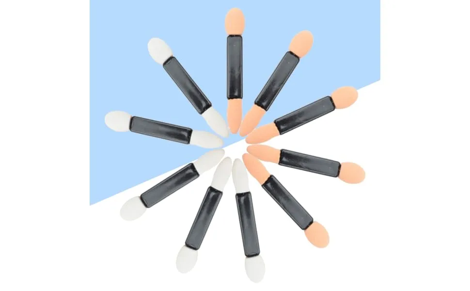 DRESSOOS 50pcs Make up Applicators for Face Cosmetic Eyeshadow Tool Eye Shadow Applicator Makeup Brush Mix - product information 6