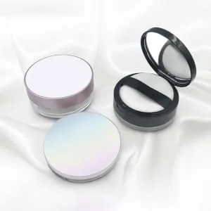 Outanaya 2pcs Box Powder Box Powder Puff Makeup Powder Containers Powder Storage Cases Body Bracket Clamshell - product information 7