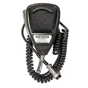 Astatic 302-636LB1 Black Noise Cancelling 4 Pin CB Microphone (Bulk) Bulk Package No instructions - product information 1