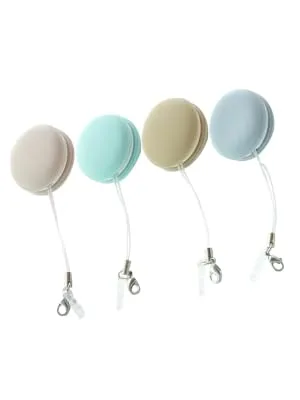STOBOK 12 pcs Macaron Mobile Phone Screen Wipe Phone Screen Cleaner Macaron Shape Smartphone Cleaning Wipes Macaron Portable Keychain Charm for Mobile Computer Electronic Devices Phone Screen Cleaner - product information 3