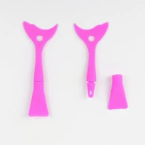 SKISUNO 2pcs Eyeliner Baffle Eyelash Tools Makeup Eyeshadow Eyeliner Helper Miss Cosmetic Set - product information 6
