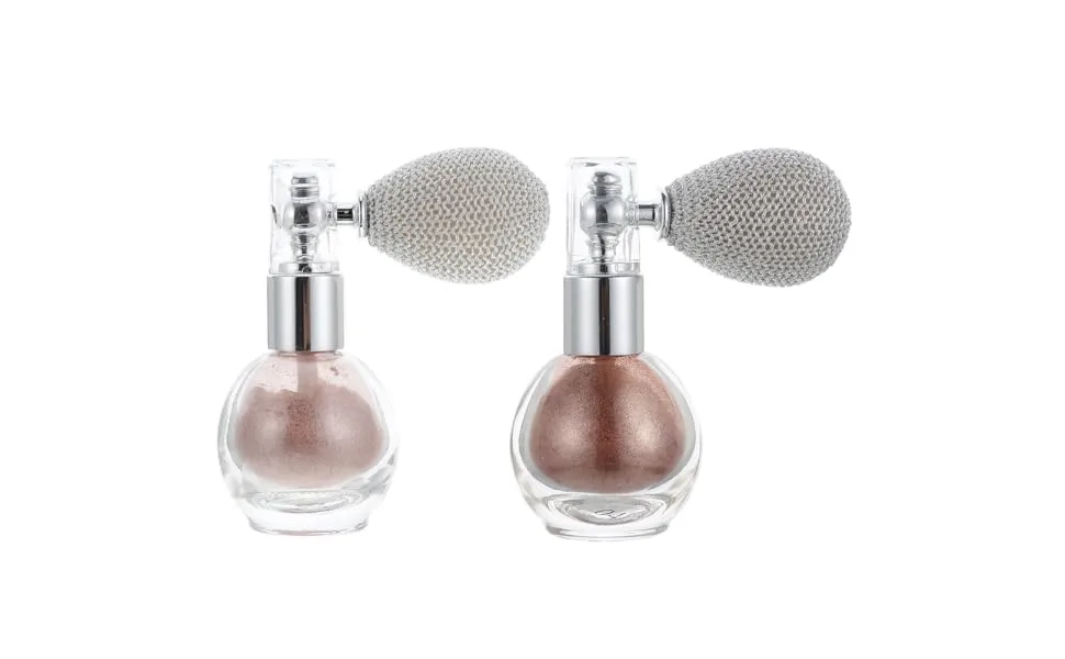 SKISUNO 2pcs Sparkle Perfume for Spray Tool Powder Women Hair Face and Highlighter High Bottle Sprayer Skin - product information 1