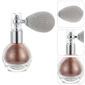 SKISUNO 2pcs Sparkle Perfume for Spray Tool Powder Women Hair Face and Highlighter High Bottle Sprayer Skin - product information 3