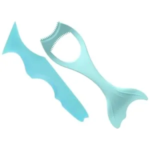 VINTORKY Lipstick Wearing Aid 2pcs Eyelash Mascara Beauty Kit Women Eyeliner Stencils Mascara Tool Aids Set Third Gear Tools - product information 3