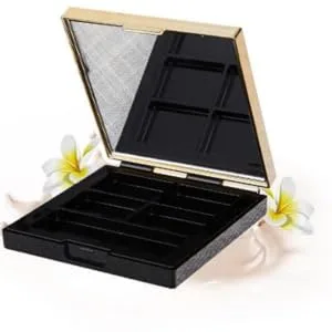 SKISUNO Metal Nail File 1pc Empty Eyeshadow Containers Empty Eye Shadow Pallet Eye Shadow Box Self Made Packing Box - product information 6