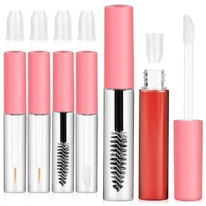 Gogogmee 6 Pcs Empty Bottle Eyelash Tool Eyelash Wands Empty Eyelash Wand Empty Mascara Tubes Extend Filling - product information 7
