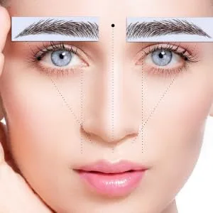 Gogogmee Hair-like Eyebrows 4pcs Eyebrow Stickers Tool Stickers Imitation Eyebrows Water Transfer Eyebrow Sticker Mold Cosmetic - product information 3