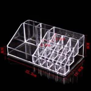 PLAFOPE Box Cosmetic Storage Case Display Stand Right Angle - product information 1