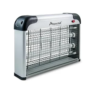 ASPECTEK Powerful 20W Electronic Insect Indoor Killer, Bug Zapper, Fly Zapper, Mosquito Killer-Indoor Use Including 2 Pack Replacement Bulbs silver - product information 2