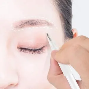 PLAFOPE Eyebrow Mapping Pen 6pcs Eyebrow Pen Brow Mapping Pen Marking Pens Pen Pen Multicolor - product information 2