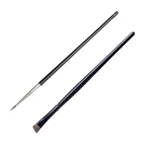 Gogogmee Makeup Brush 2pcs Brush Eyeshadow Cosmetic Eye Makeup Tools Eyeliner Eyeliner Makeup Brush - product information 2