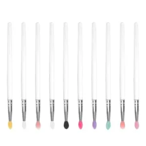 Gogogmee 10pcs Eye Shadow Brush Makeup Brush Eye Blending Brush Eyeliner Cosmetic Brush Accessories Eyes Miss - product information 1